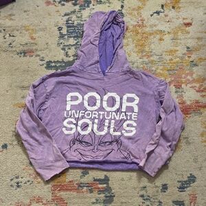 Disney Ursula Crop Hoodie